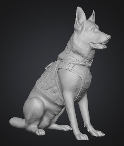 Police/Military Dogs - 28mm (SLA003)
