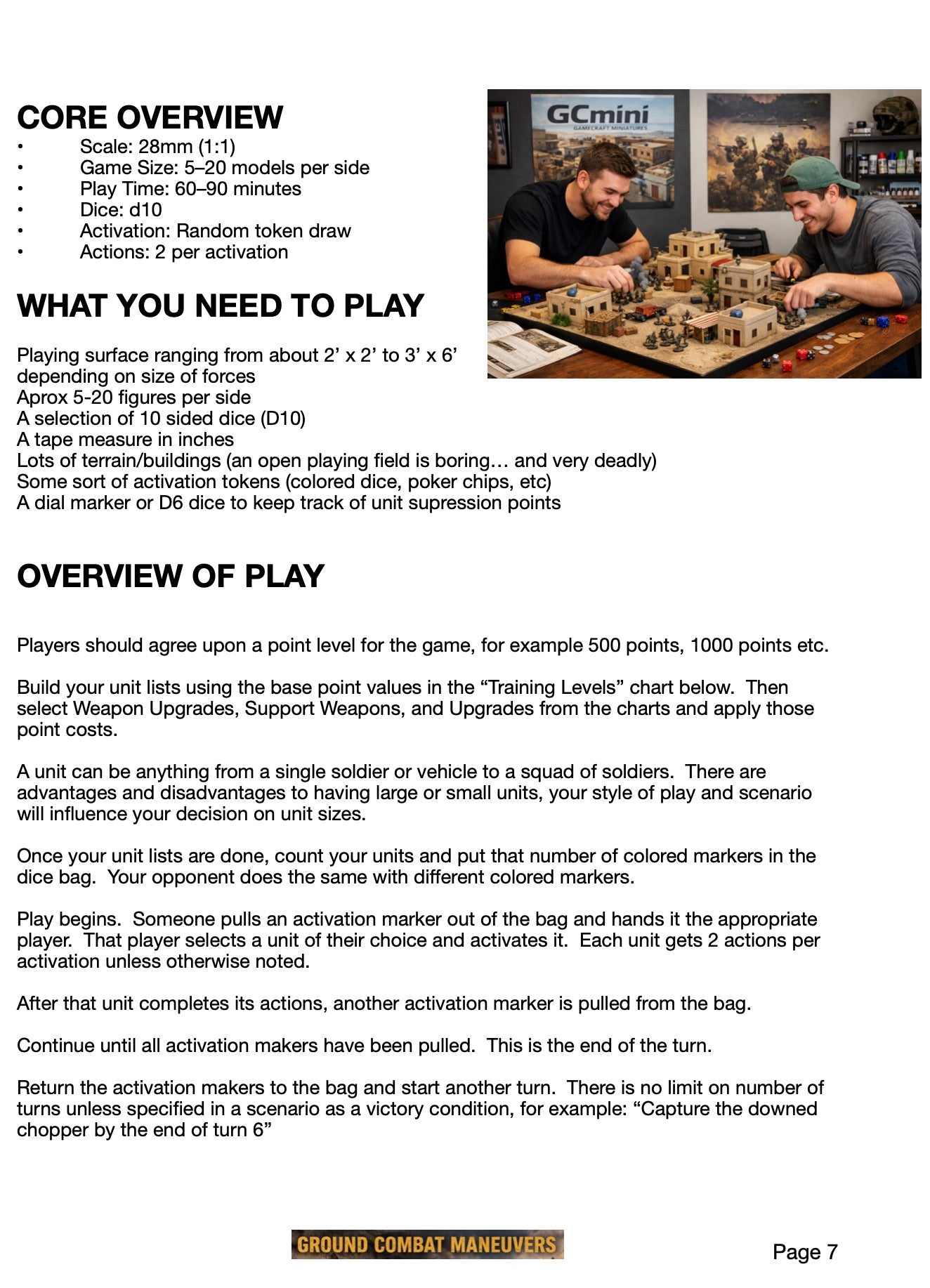 GCM - Ground Combat Maneuvers V 1.01