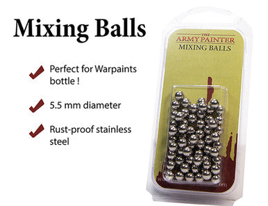 Paint Mixing Balls - Stainless Steel