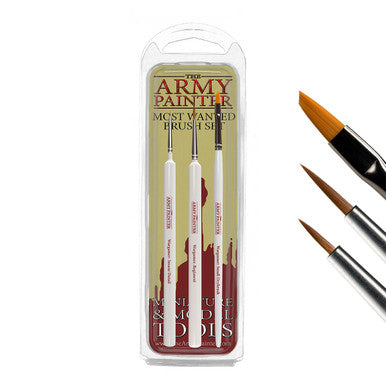 Army Painter - Wargamers Most Wanted Brush Set
