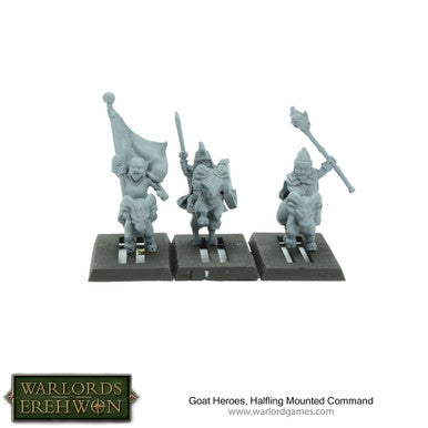 Hobbit / Halfling Goat Rider Heroes & Command