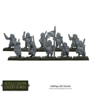 Hobbit / Halflings with Swords