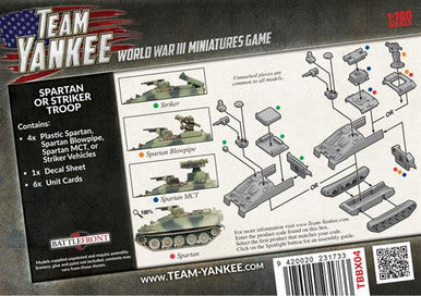 Team Yankee:  Spartan/Striker Platoon (Plastic)