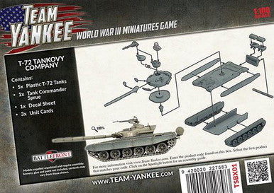 Team Yankee:  T-72 Tankovy Company (Plastic)