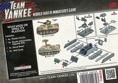 Team Yankee:  M163 VADS or M901 ITV Platoon (Plastic)