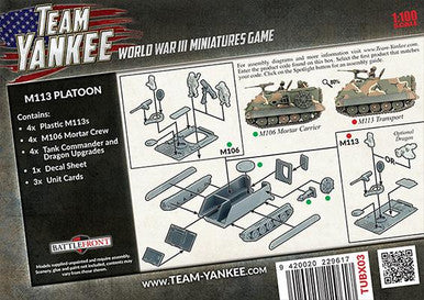 Team Yankee:  M113 Platoon (Plastic)
