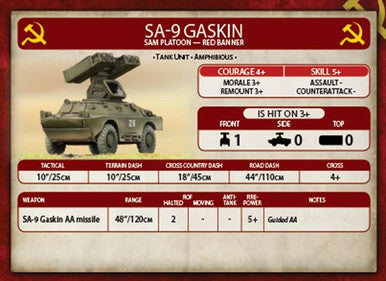 SA-9 Gaskin SAM Platoon (x 4)