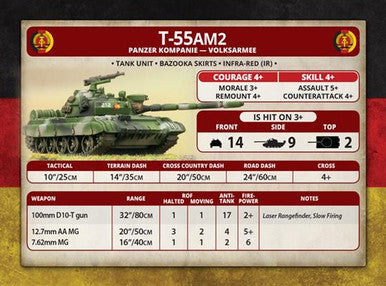 Team Yankee:  T-55 AM2 Panzer Kompanie (x 5)
