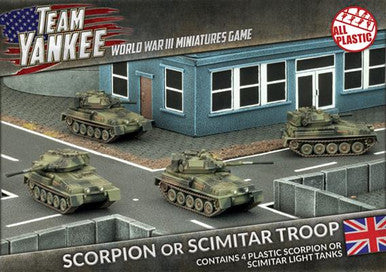 Team Yankee:  Scorpion/Scimitar Platoon (Plastic)
