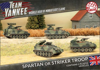 Team Yankee:  Spartan/Striker Platoon (Plastic)