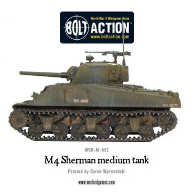 Bolt Action: M4 Sherman medium tank (plastic)