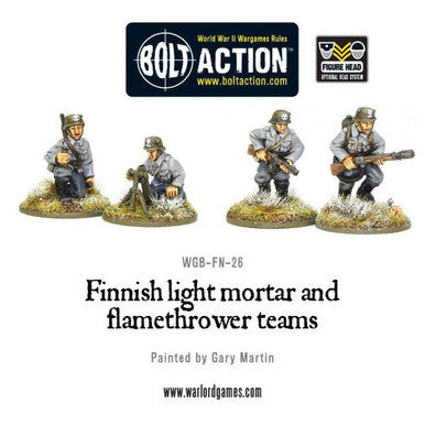 Bolt Action: Finnish Light Mortar & Flame Thrower