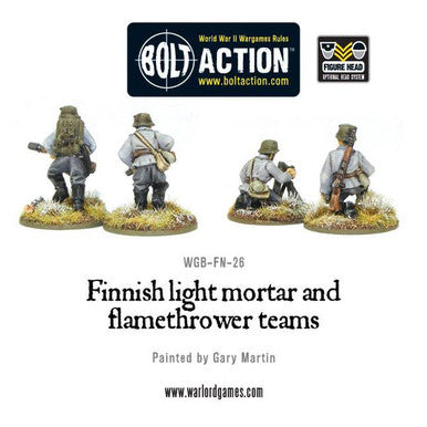 Bolt Action: Finnish Light Mortar & Flame Thrower