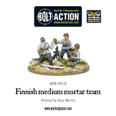 Bolt Action: Finnish medium mortar team