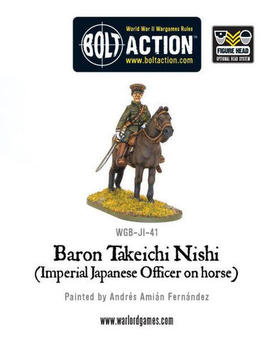 Bolt Action: Baron Nishi (Imperial Japanese officer on horse)