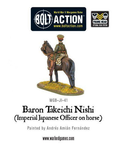 Bolt Action: Baron Nishi (Imperial Japanese officer on horse)