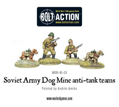 Bolt Action: Soviet Army Dog Mine anti-tank teams