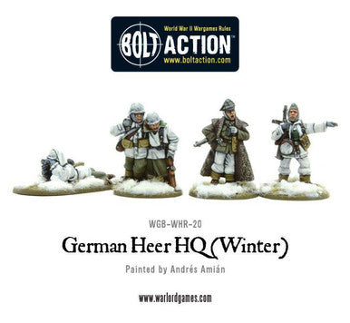 Bolt Action: German Heer/SS HQ, Winter