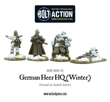 Bolt Action: German Heer/SS HQ, Winter