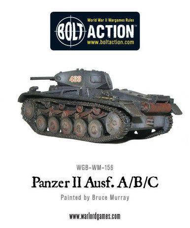 Bolt Action: Panzer II Ausf A/B/C