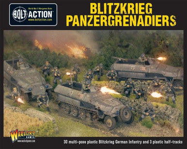 Bolt Action: Blitzkrieg Panzergrenadiers (30 plus 3 Hanomags)