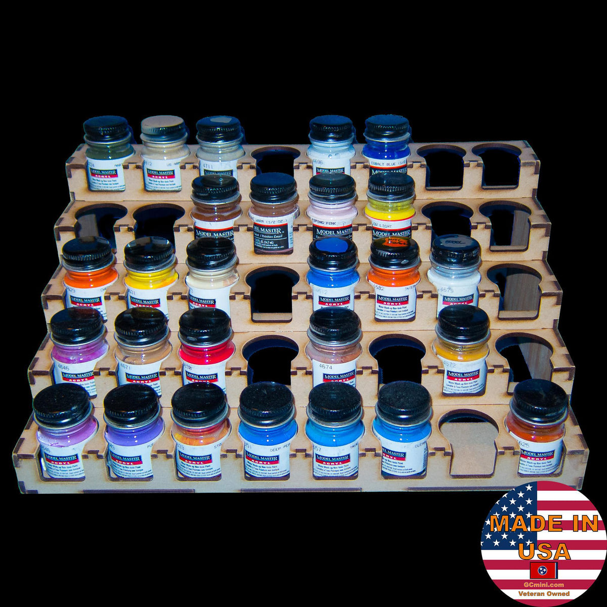 Modeling Paint Rack Paint Rack - 32mm Model Master - Mission Models – GCmini