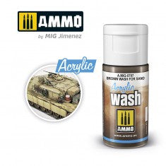 Acrylic Wash - Brown Wash for Sand