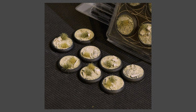 Battle Ready Bases: Arid Steppe Round Lip 30mm (x8)