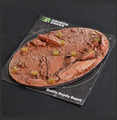 Battle Ready Bases - Badlands Bases, Oval 170mm (x1)