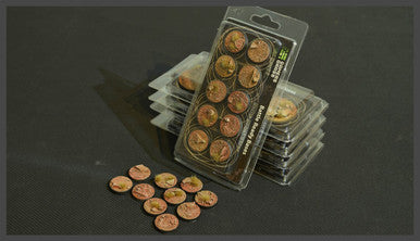 Battle Ready Bases: Badlands Round 25mm (x10)