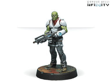 Infinity (#622) Nomads: Bakunin Jurisdictional Command Nomads Starter Pack