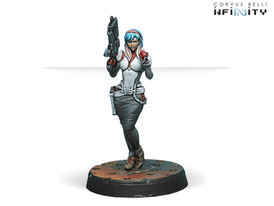 Infinity (#622) Nomads: Bakunin Jurisdictional Command Nomads Starter Pack