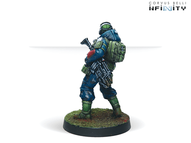Infinity (#725) Ariadna: Chasseurs (Rifle, Light Flamethrower) (1)