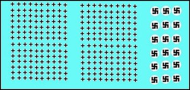 WWII German Crosses & Air Recognition Markings- D11
