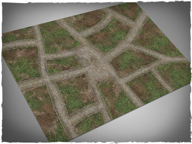 Game mat - Cobblestone Streets - Cloth, 4x6
