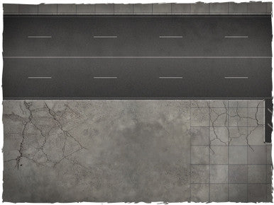 Game mat - Cityscape #1 - Cloth, 4x6