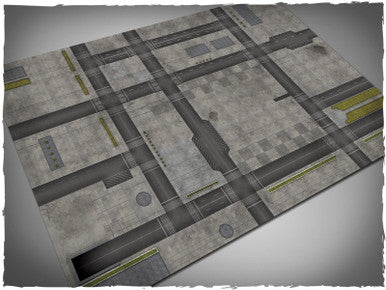 Game mat - Cityscape #1 - Cloth, 4x6