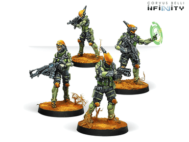 Infinity (#686) Mercenaries: Druze Shock Teams (4)