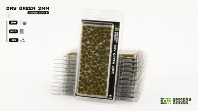 Gamers Grass - Dry Green 2mm (GG2-DGR)