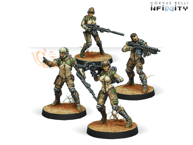 Infinity (#483): Haqqislam Ghulam Infantry