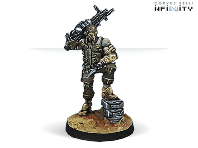 Infinity (#667) Haqqislam Hassassin Bahram (Haqqislam Sectorial Army Starter Pack)