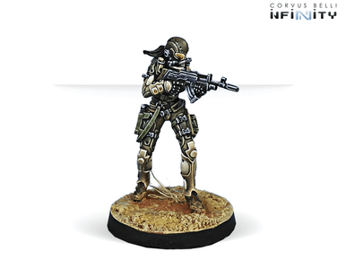 Infinity (#667) Haqqislam Hassassin Bahram (Haqqislam Sectorial Army Starter Pack)