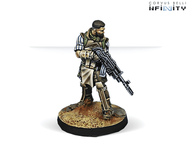 Infinity (#667) Haqqislam Hassassin Bahram (Haqqislam Sectorial Army Starter Pack)