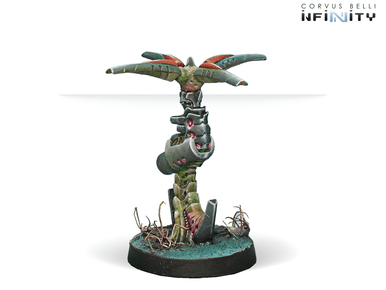 Infinity (#363) Combined Army: Ikadron Batroids & Imetron (Baggage; AI Beacon) (2)