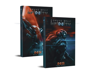 Infinity: N3 Rulebooks (Two Full Color Soft Cover in Case)