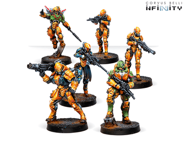 Infinity (#753) Yu Jing: Invincible Army Yu Jing Sectorial Starter Pack (6)