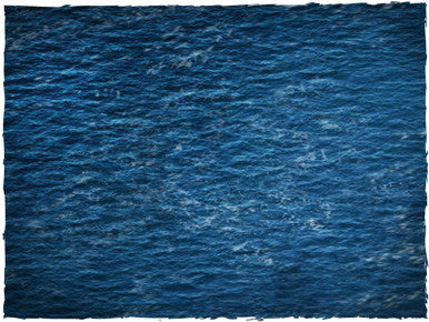 Game mat - Waterworld - Cloth, 4x6