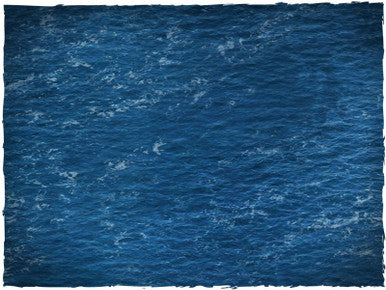 Game mat - Waterworld - Cloth, 4x6