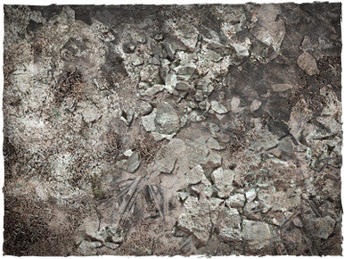 Game mat - Urban Ruins - Cloth, 4x6