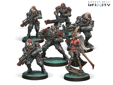 Infinity (#453) Combined Army: Morat Aggression Forces Sectorial Starter Pack